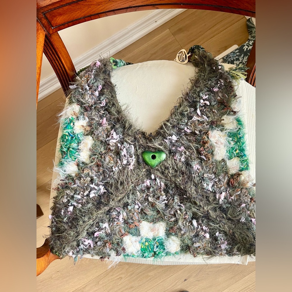 Handcrafted Multicolor Boho Bag - Picture 9 of 16